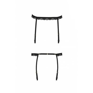 Пояс-стрепи для панчіх Shelly Garter Belt black XXL/XXXL &mdash; Passion Exclusive