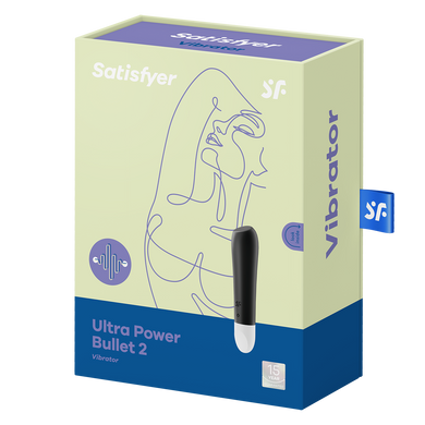 Віброкулька перезаряджається Ultra Power Bullet 2 Black