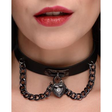 Чокер XR Brands Gothic Heart Adjustable Collar