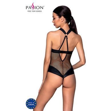 Сітчастий боді з халтером Amanda Body black S/M - Passion, Черный