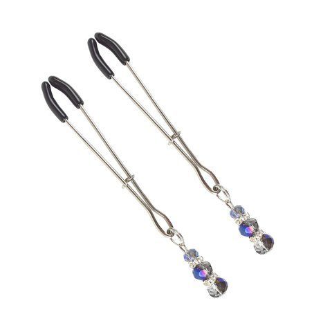 Зажимы для сосков Art of Sex - Nipple Clamps Lovely Blue