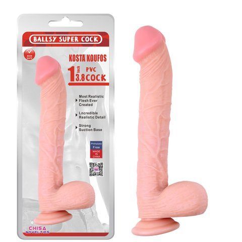 Фаллоимитатор на&nbsp;присоске&nbsp;Chisa Ballsy&nbsp;super&nbsp;cock