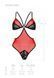 PEONIA BODY red XXL/XXXL Passion