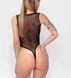 Сексуальне прозоре боді сітка з рукавами Art of Sex - Melissa чорний, L-2XL