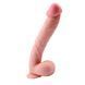 Фалоімітатор на присоску Chisa ballsy super cock