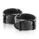 Наручники Fetish Tentation Adjustable Handcuffs, регульовані, знімний ланцюжок з карабінами, Черный
