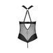 Сітчастий боді з халтером Amanda Body black S/M - Passion, Черный