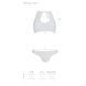 Комплект: бра, трусики з ажурним декором та відкритим кроком Ursula Set white L/XL &mdash; Passion, Білий