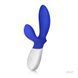 Массажер простаты LELO Loki Wave Federal Blue, 2 мотора, влекущее движение + стимуляция промежности