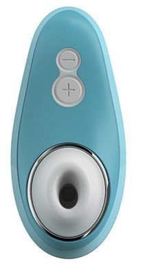 Вакуумний кліторальний стимулятор Womanizer Liberty Blue, Блакитний
