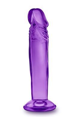 Фаллоимитатор реалистичный, на присоске Blush Yours Sweet N фиолетовый, 16.5 х 3.8 см