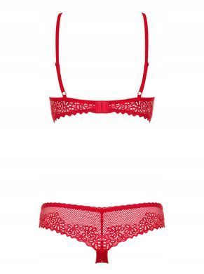 Комплект&nbsp;Obsessive&nbsp;ALABASTRA&nbsp;2-PCS&nbsp;SET&nbsp;RED&nbsp;S/M