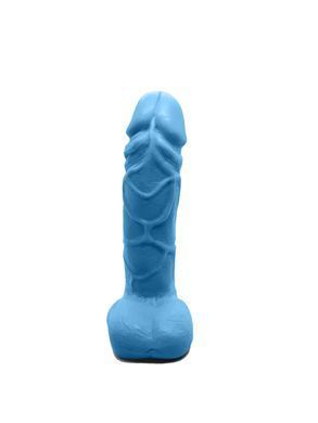 Крафтове мило-член із присоскою Чистий Кайф Blue size M, натуральне, Блакитний