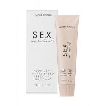 Ухаживающий лубрикант на водной основе Bijoux Indiscrets Sex au Nature &ndash; Aloe Vera