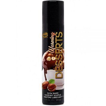 Їстівний лубрикант 4 в 1 WET Warming Desserts Slow Baked Hazelnut (зі смаком суфле та горіха) 30 мл