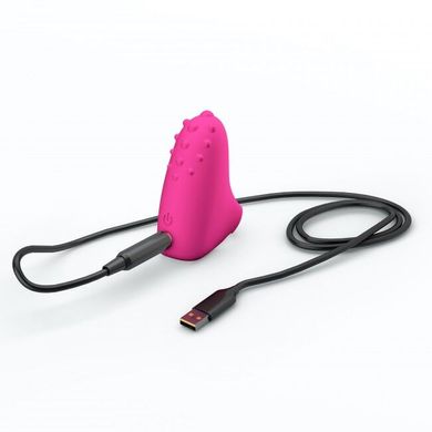 Вибратор на палец Dorcel MAGIC FINGER Rose перезаряжаемый, 3 режима работы