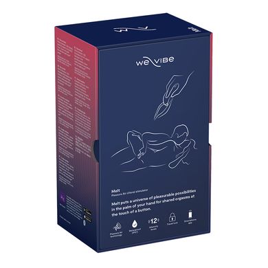 Вакуумний вібратор для пар We-Vibe MELT Blue