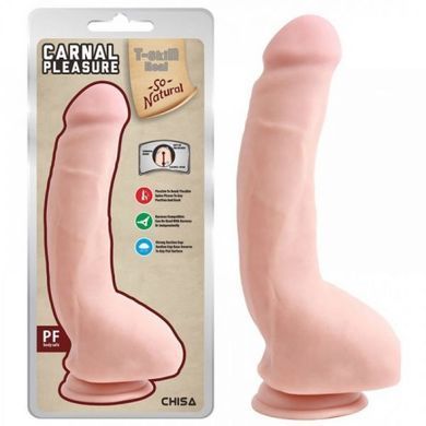 CH72577 фалоімітатор Carnal Flehs Pleasure Skin Touch Suction Cup Dildo Chisa