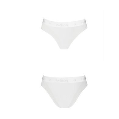 Трусики с прозрачной вставкой Passion PS002 PANTIES white, size XL