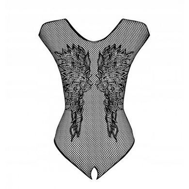 Боди ObsessiveB112 teddy black S/M/L