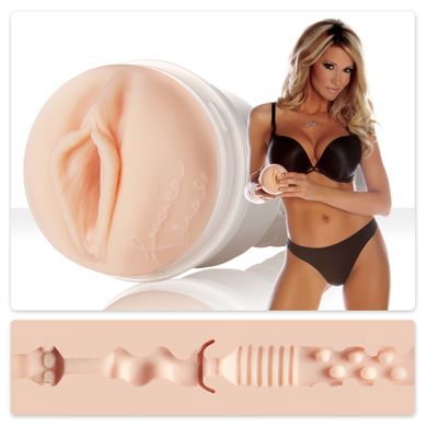 Мастурбатор Fleshlight Girls: Jessica Drake - Heavenly, со слепка вагины, очень нежный, Телесный