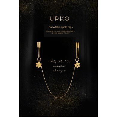 Затискачі на соски UPKO Сніжинки