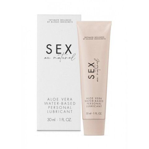 Доглядає лубрикант на водній основі Bijoux Indiscrets Sex au Nature &ndash; Aloe Vera