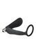 Анальная пробка с эррекционным кольцом FANTASSTIC VIBRATING ANAL PLUG WITH COCKRING BLACK