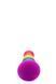 Райдужна анальна пробка COLOURFUL LOVE PLUG