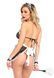 Leg Avenue Roleplay Seductive French Maid OS White/Black