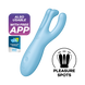 Satisfyer - Threesome 4 Connect App blue, blue
