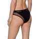 Трусики з прозорою вставкою Passion PS002 PANTIES black, size S