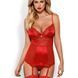 Корсет із підв'язками для панчохи Obsessive Lovica corset XXL