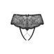 Трусики Obsessive-Pearlove figi czarne XS/S
