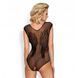 Боди ObsessiveB112 teddy black S/M/L