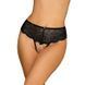 Трусики Obsessive-Pearlove figi czarne XS/S