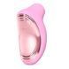 Звуковой стимулятор клитора LELO SONA 2 Travel Pink, тревел-версия, 12 режимов