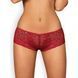 Сексуальні трусики Obsessive Lividia shorties red S / M