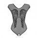Боди ObsessiveB112 teddy black S/M/L