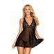 Бебидол&nbsp;Obsessive&nbsp;SWEETIA&nbsp;BABYDOLL&nbsp;S/M&nbsp;CZARNY, Черный