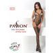 Бодистокинг Passion BS051 black, комбинезон, имитация чулок и боди, Черный