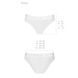 Трусики с прозрачной вставкой Passion PS002 PANTIES white, size XL