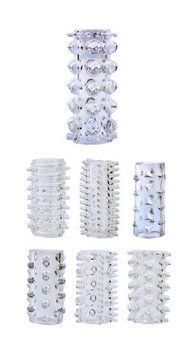 Набор насадок GK Power Penis Sleeve Kits-Clear