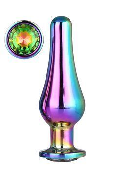 Dt21822 анальна пробка конічної форми Dream Toys GLEAMING LOVE COLOURED PLEASURE PLUG L
