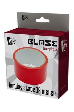 Бондажная лента BLAZE BONDAGE TAPE 18M RED