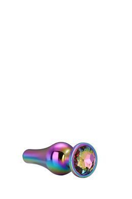 DT21822 Анальная пробка конической формы Dream Toys GLEAMING LOVE COLOURED PLEASURE PLUG L