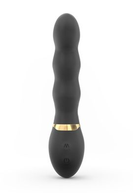 Вібратор ультрастимулюючий Dorcel Too Much Rechargeable Black, гнучкий і потужний, 3 вібромотори