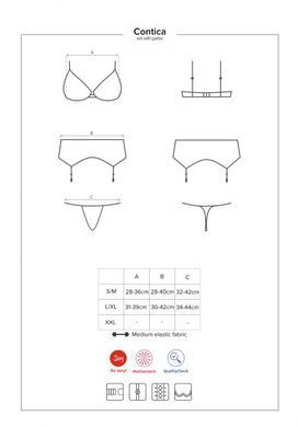 Комплект Obsessive Contica set L / XL