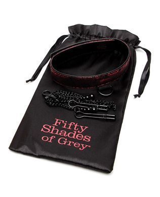 Ошейник с зажимами на соски Sweet Anticipation Fifty Shades of Grey Collar Nipp