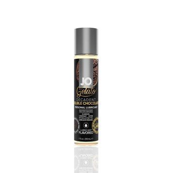 Смазка на водной основе System JO GELATO Double Chocolate (30 мл) без сахара, парабенов и гликоля